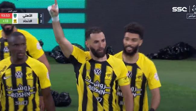 اهداف مباراة الاتحاد والاهلي 2 2 الدوري السعودي