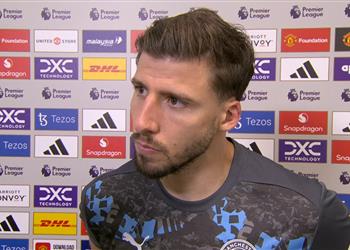 روبن دياز مرموش فعل شيئ ا مميز ا رغم تعبه الشديد أمام مانشستر يونايتد