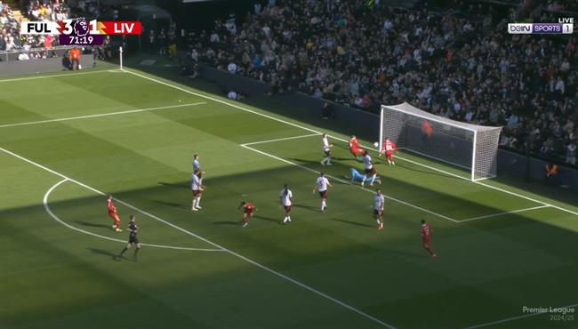 هدف ليفربول الثاني في مرمي فولهام بالدوري الانجليزي