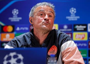 مستشهد ا بـ ليفربول إنريكي قبل مباراة باريس سان جيرمان وأستون فيلا لا أعترف بالمرشح المفضل