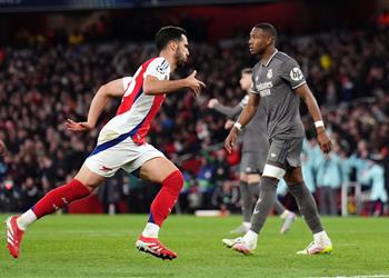 فيديو ميرينو يسجل هدف آرسنال الثالث أمام ريال مدريد