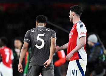 بيلينجهام بعد الهزيمة بثلاثية أمام آرسنال ريال مدريد كان محظوظ ا