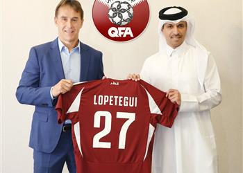 رسمي ا لوبيتيجي مدير ا فني ا لـ منتخب قطر