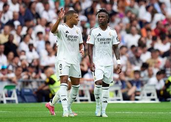 موقف مبابي وفينيسيوس من مباراة ريال مدريد وسيلتا فيجو