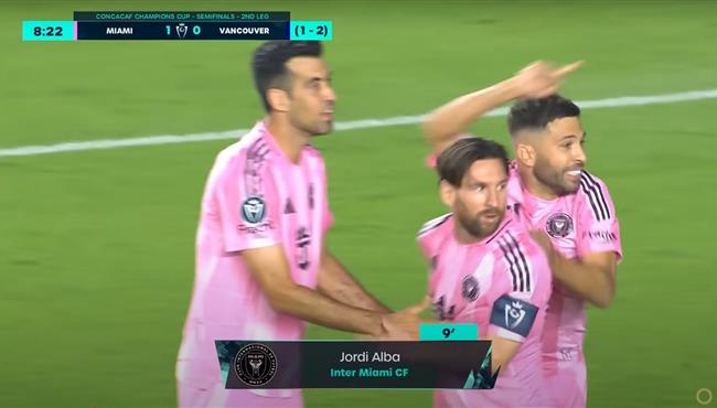 اهداف مباراة انتر ميامي وفانكوفر وايت كابس 1 3 دوري أبطال الكونكاكاف