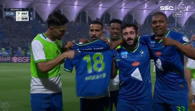اهداف مباراة الشباب والفتح 1 3 الدوري السعودي