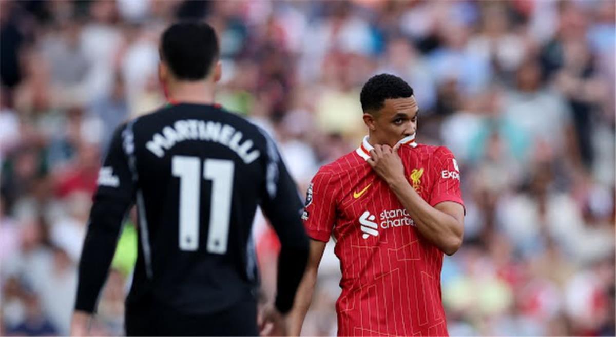 ترتيب الدوري الإنجليزي بعد تعادل ليفربول وآرسنال