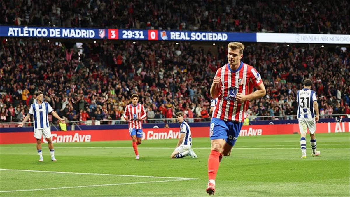 العالمي : ترتيب هدافي الدوري الإسباني بعد سوبر هاتريك سورلوث في مباراة أتلتيكو مدريد وريال سوسيداد