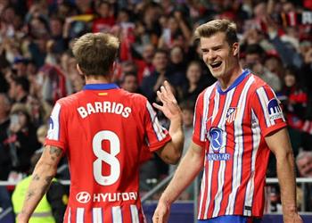 فيديو سوبر هاتريك سورلوث يقود أتلتيكو مدريد لاكتساح ريال سوسيداد برباعية