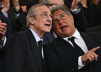 بيريز يتخذ قرار ا هام ا قبل مباراة الكلاسيكو بين ريال مدريد وبرشلونة