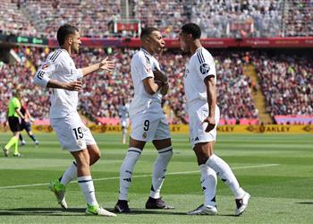 فيديو كيليان مبابي يسجل هدف ريال مدريد الأول أمام برشلونة