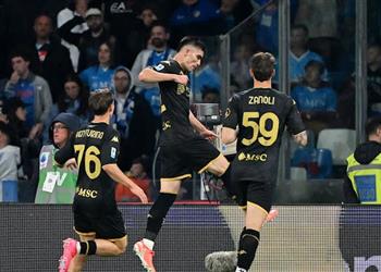 فيديو جنوى ي عرقل نابولي ويمنح هدية لـ إنتر ميلان في صراع الدوري الإيطالي