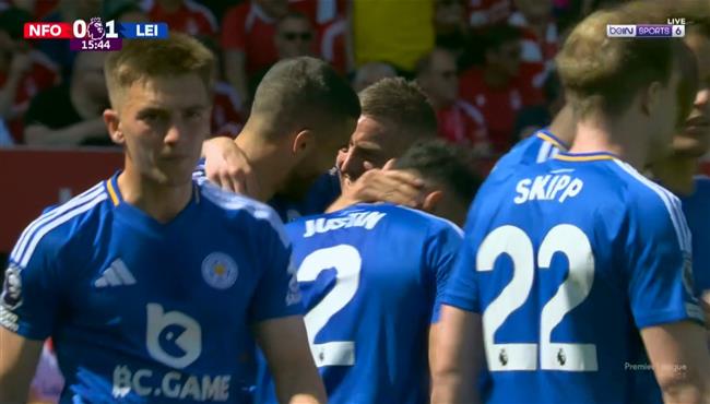 اهداف مباراة ليستر سيتي ونوتينجهام فورست 2 2 الدوري الانجليزي