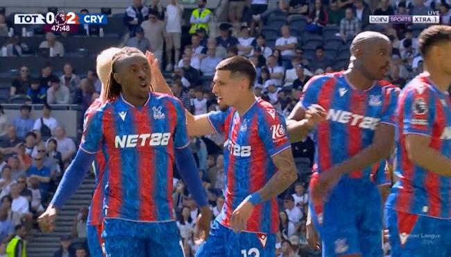 اهداف مباراة كريستال بالاس توتنهام 2 0 الدوري الانجليزي