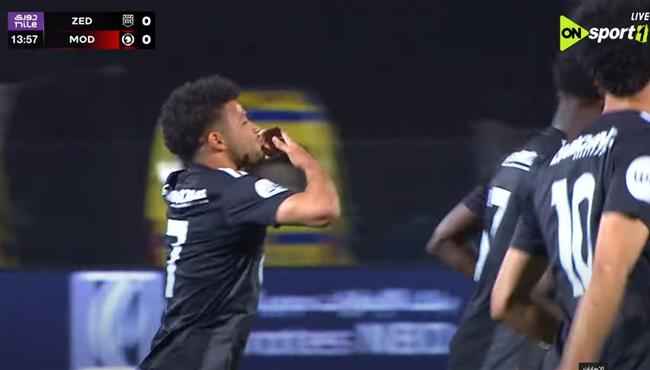 هدف مصطفي سعد ميسي الرائع في مرمي مودرن سبورت بالدوري المصري