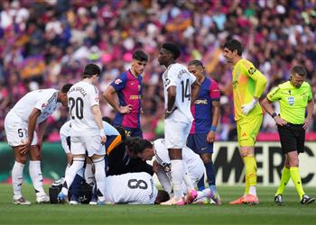 ريال مدريد يعلن إصابة ثنائي الفريق بعد الكلاسيكو أمام برشلونة وموقفها من كأس العالم للأندية