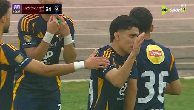اهداف مباراة الاهلي وسيراميكا كليوباترا في الدوري المصري