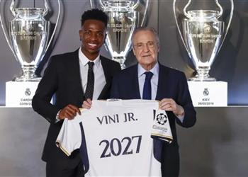 فينيسيوس يستخدم عرض ا وهمي ا لرفع راتبه مع ريال مدريد واستياء الأخير