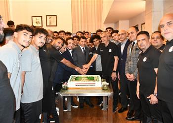 أشرف صبحي يدعم منتخب مصر للشباب قبل مواجهة المغرب في كأس أمم إفريقيا