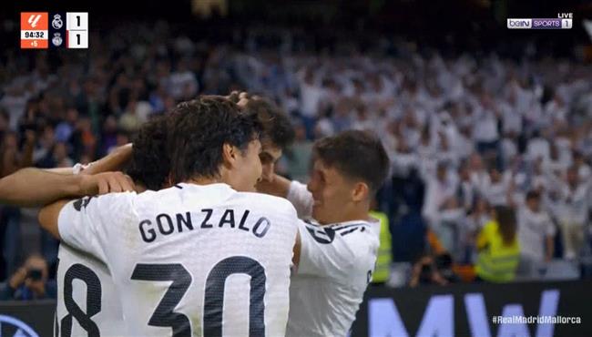 اهداف مباراة ريال مدريد وريال مايوركا 2 1 الدوري الاسباني