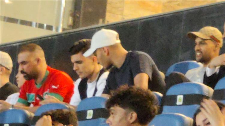 ثلاثي الأهلي المغربي في مباراة مصر والمغرب