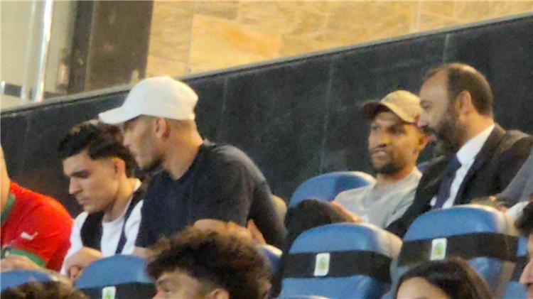 ثلاثي الأهلي المغربي في مباراة مصر والمغرب