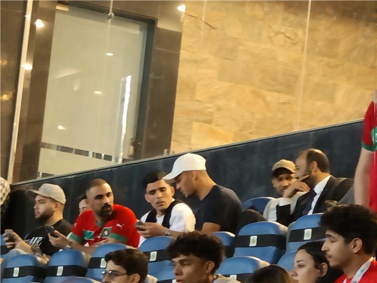 ثلاثي الأهلي المغربي في مباراة مصر والمغرب