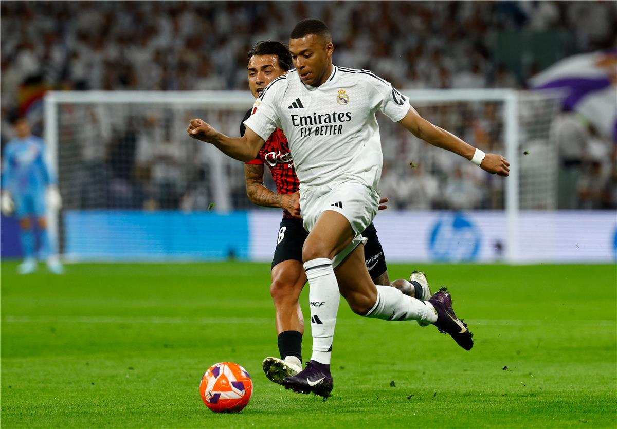 نيوز برو : فيديو | مبابي يسجل هدف تعادل ريال مدريد أمام ريال مايوركا