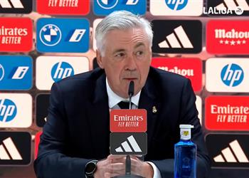 أنشيلوتي يحدث أمر نادر مع ريال مدريد ولم أفقد أمل التتويج بالدوري الإسباني