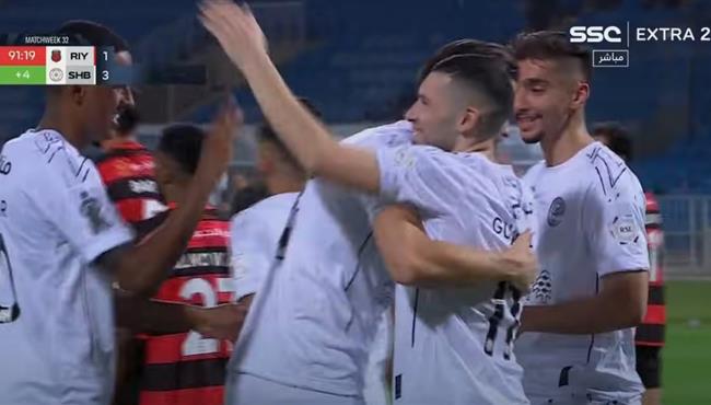 اهداف مباراة الشباب والرياض 3 1 الدوري السعودي
