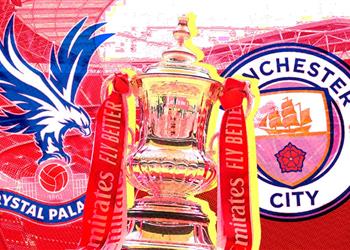 موعد والقناة الناقلة لمباراة مانشستر سيتي وكريستال بالاس اليوم في نهائي كأس الاتحاد الإنجليزي والمعلق