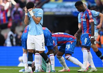 تقييم عمر مرموش في مباراة مانشستر سيتي وكريستال بالاس بنهائي كأس الاتحاد الإنجليزي