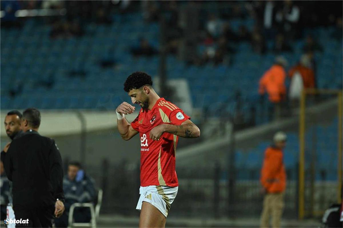فيديو | في الوقت القاتل.. وسام أبو علي يُسجل هدف الأهلي الثاني أمام البنك الأهلي