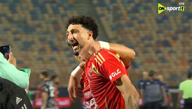 هدف وسام ابو علي القاتل في مرمي البنك الاهلي بالدوري المصري