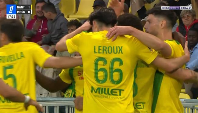 اهداف مباراة نانت ومونبلييه 3 0 الدوري الفرنسي