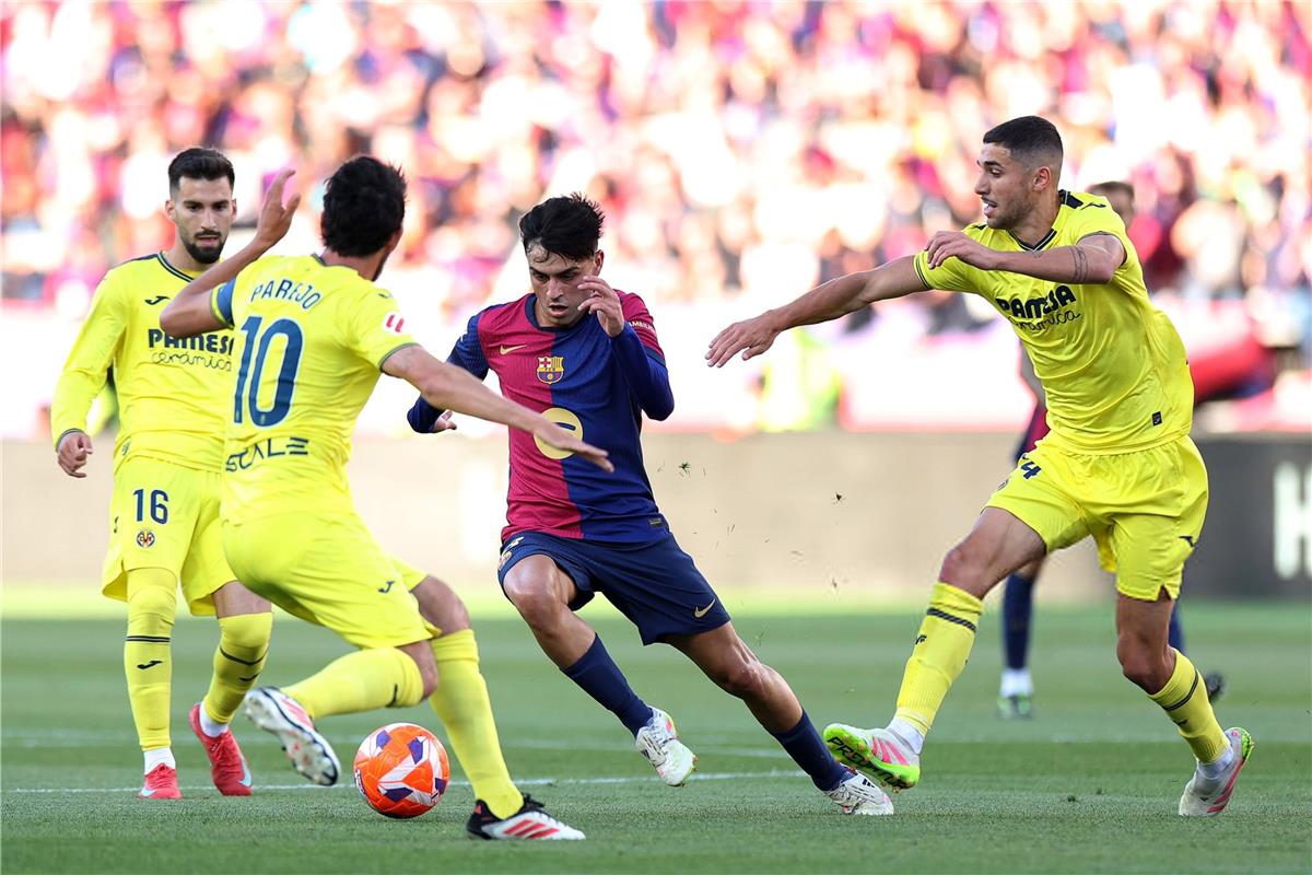 الحلم نيوز : فيديو | برشلونة يخسر أمام فياريال في ليلة الاحتفال بلقب الدوري الإسباني