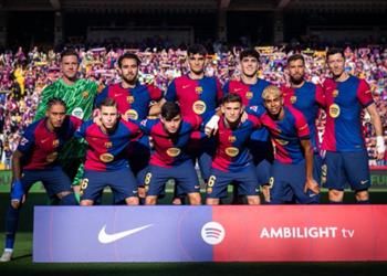 رجل مباراة برشلونة وفياريال في الدوري الإسباني