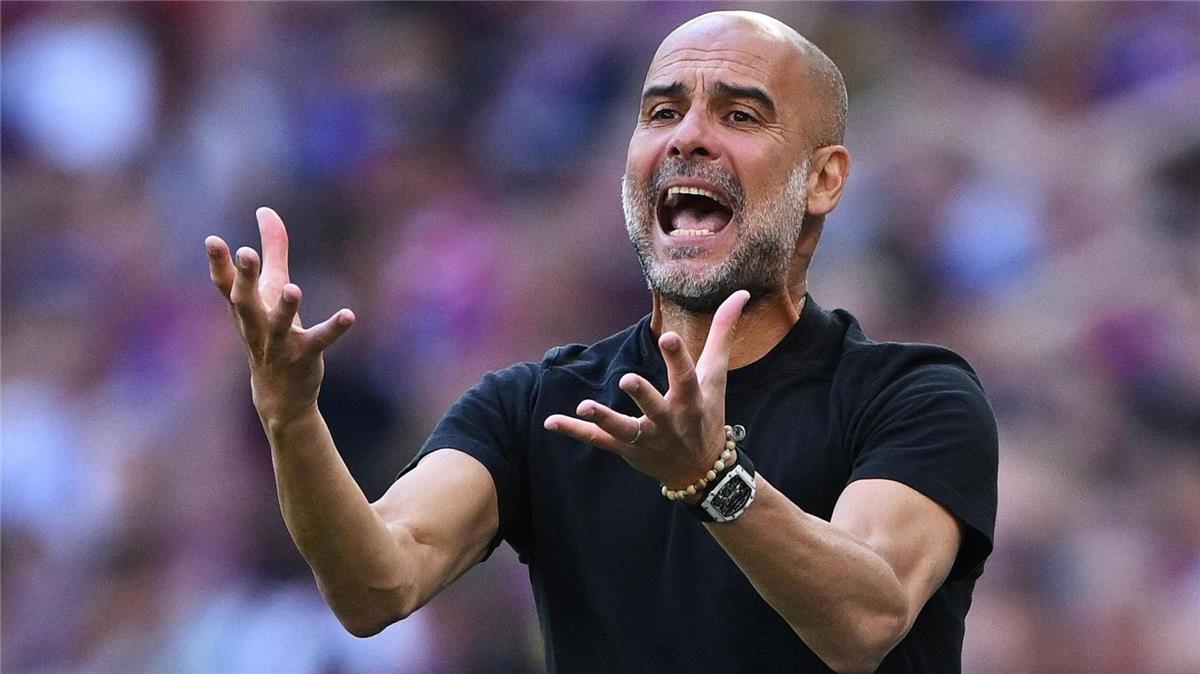 الحلم نيوز : جوارديولا يدافع عن موسم مانشستر سيتي: فزنا بكأس.. وهناك فرق لم تحقق أي شيء