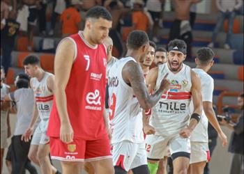 الزمالك يهزم الأهلي ويعيد التعادل في سلسلة مباريات دور نصف نهائي دوري السوبر لكرة السلة