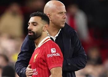 سلوت دفعت بـ محمد صلاح أساسي ا أمام برايتون تجنب ا لرد فعله