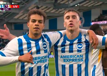 فيديو ياسين العياري يسجل هدف تعادل برايتون أمام ليفربول