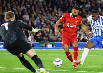 فيديو محمد صلاح القائد يشارك في هزيمة ليفربول بثلاثية مثيرة أمام برايتون بـ الدوري الإنجليزي