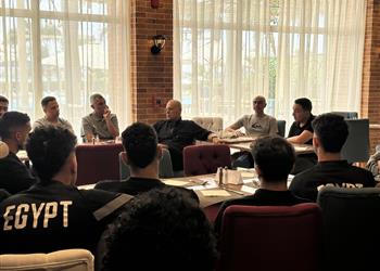 أبو ريدة يحف ز لاعبي منتخب مصر قبل مباراة زامبيا ثقوا بأنفسكم ولا تقفوا عند الهزيمة أمام سيراليون