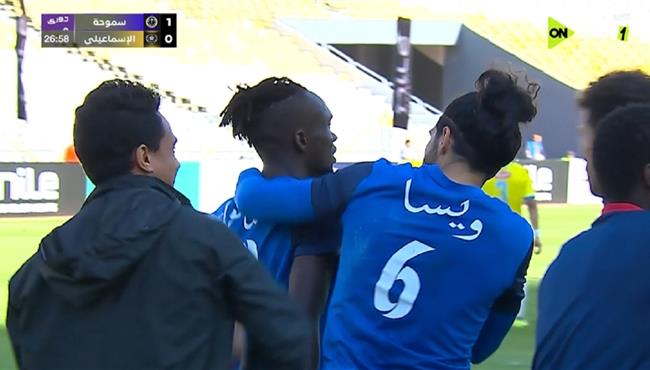 اهداف مباراة الاسماعيلي وسموحة 1 1 الدوري المصري