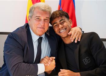 لابورتا يوضح موقف برشلونة من منح القميص رقم 10 لـ لامين يامال ويصر ح سنتعامل معه بشكل مختلف عن ميسي