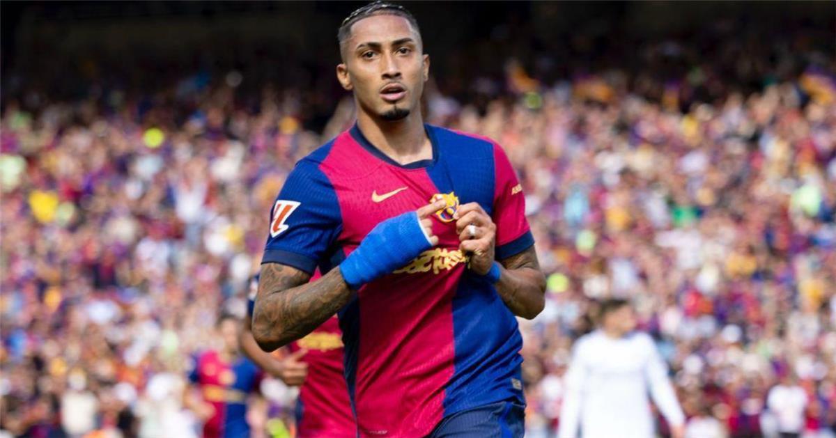 في الكورة : خلاف بين برشلونة ورافينها في مفاوضات تمديد العقد