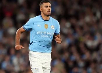 بعد غياب 8 أشهر رودري يشارك في مباراة مانشستر سيتي وبورنموث