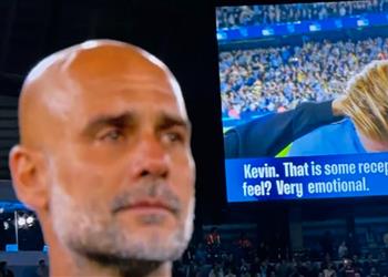 فيديو وداع تاريخي جوارديولا يبكي ومانشستر سيتي يعلن عن مفاجأة لـ دي بروين