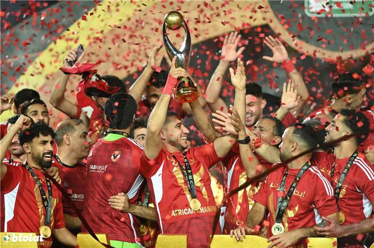 تتويج الاهلي بدوري ابطال افريقيا 2024