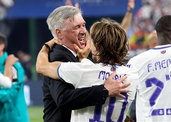 أنشيلوتي يعترف بسبب رفضه خيانة ريال مدريد ويصرح مودريتش أسطورة